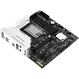 Материнська плата Maxsun LGA1700, Terminator B760M D5, B760, 4xDDR5, Int.Video(CPU), 4xSATA3, 1xPCI-E 16x 5.0, 1xPCI-E 4x 3.0, 3xM.2 4.0, RTL8125B, 2xUSB3.2/6xUSB2.0, DP/HDMI, ARGB, MicroATX (MS-Terminator B760M D5) - мініатюра 5