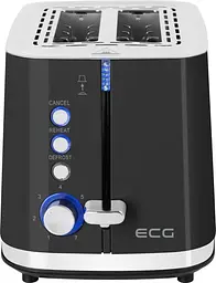 Тостер ECG ST 2766 Vintage Nero - мініатюра 3