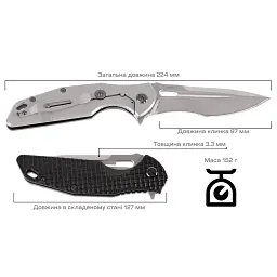 Ніж Skif Defender II SW Black - мініатюра 9