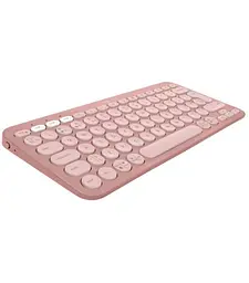 Комплект (клавіатура, миша) бездротовий Logitech Pebble 2 Combo Rose (920-012241) - мініатюра 3