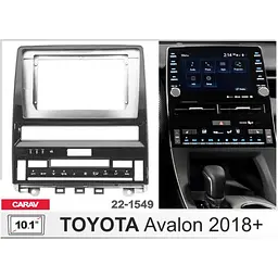 Перехідна рамка Toyota Avalon Carav 22-1549 - мініатюра 6