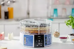 Дегідратор сушарка для продуктів овочів грибів фруктів 520 Вт Zelmer ZFD 1005 - мініатюра 3