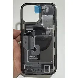 Чохол прозорий протиударний Spigen Ultra Hybrid MagSafe для Iphone 13 Pro Max (6.7") Zero One ACS05450 - мініатюра 3
