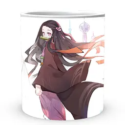 Кухоль GeekLand Kimetsu no Yaiba Клинок, який знищує демонів Незуко KY 002.06 330 мл білий - мініатюра 2