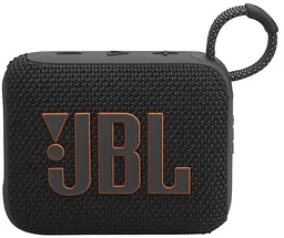 Портативна акустика JBL Go 4 Black (JBLGO4BLK) - мініатюра 1