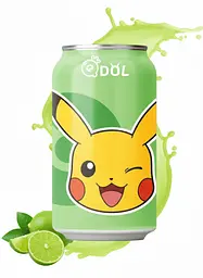 Газований напій Qdol Pokemon Lime Pikachu 330мл - мініатюра 2