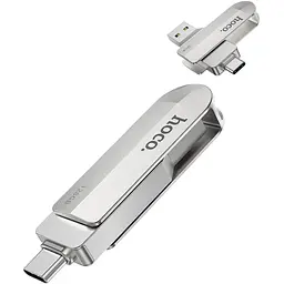 USB флеш-накопичувач Hoco UD10 USB3.0 і Type-C 16 GB з двома роз'ємами (37630-01_240) - мініатюра 5