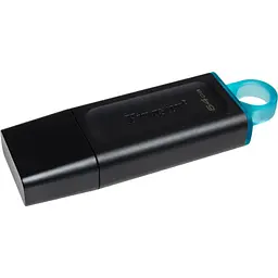 USB флеш накопичувач Kingston 64GB DataTraveler Exodia Black/Teal USB 3.2 (DTX/64GB) - мініатюра 2