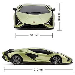 Радіокерована іграшка KS Drive Lamborghini Sian 1:24, 2.4Ghz зелений (124GLSG) - мініатюра 6
