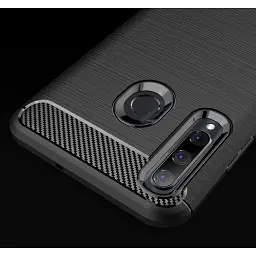 Чохол до мобільного телефона Laudtec для Huawei P Smart 2019 Carbon Fiber (Black) (LT-PST19) - мініатюра 8
