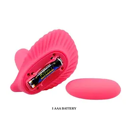 Вібратор Pretty Love Fancy Clamshell 10.4 см рожевий - мініатюра 5