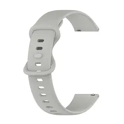 Ремінець силіконовий для смарт-годинника BeWatch Samsung універсальний 20 мм CBітло-сірий (101N3L05.1) - мініатюра 2
