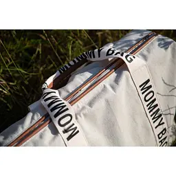 Сумка Childhome Mommy bag Signature - Canvas White, біла (CWMBBSCOW) - мініатюра 25