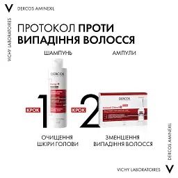 Тонізуючий шампунь Vichy Dercos Energy+ для боротьби з випадінням волосся 400 мл - мініатюра 7