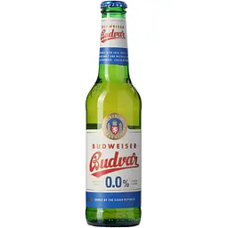 Пиво безалкогольне Budweiser Budvar світле, 0.5%, 0.33 л - мініатюра 2