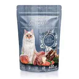 Сухий корм для дорослих котів Ягня та лосось CAT ADULT З чутливим травленням 400 г