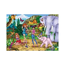 Пазли максі Danko Toys Казки, 60 елементів (В асортименті) - мініатюра 3