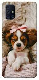 TPU чохол Demsky Sleepy spaniel для Samsung Galaxy M31s