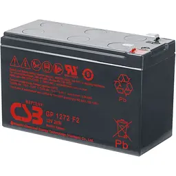 Акумулятор CSB AGM 12V [12V/7.2Ah/86Wh] [GP1272] [110127] - мініатюра 1