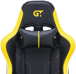 Геймерське крісло GT Racer чорне з жовтим (X-2528 Black/Yellow) - мініатюра 10