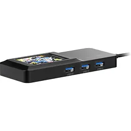 USB-Хаб Ajazz 8 в 1 (AKP01E-B) - мініатюра 3