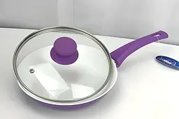 Сковорода Barton Steel BS-7522 22см violet - мініатюра 2