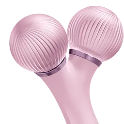 Електронний звуковий ролик для обличчя GESKE Sonic Facial Roller 4 в 1 рожевий - мініатюра 2