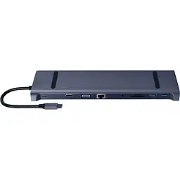 USB-Хаб Cablexpert A-CM-COMBO10-01 USB Type-C 10-в-1 (A-CM-COMBO10-01)