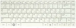 Клавіатура для ноутбука Samsung (R420, R418, R423, R425, R428, R429, R469, RV41, RV408)