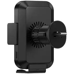 Тримач Baseus Halo Electric Wireless Charging Car Mount з бездротовою зарядкою 15 W (SUDD000001) - мініатюра 3