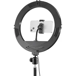 Набір блогера Hama Smartphone Tripod Steady-120 V2, 185см, Bluetooth, LED ring (00004659) - мініатюра 12