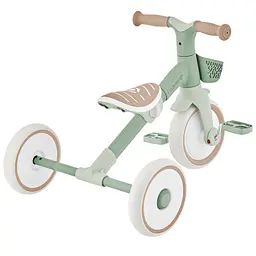 Велосипед дитячий  Globber Learning Trike 2в1 PLUS до 20 кг фісташковий (737-109) - мініатюра 4