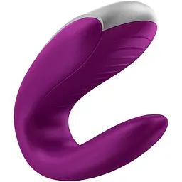 Смарт-вібратор для пар Satisfyer Double Fun Partner Vibrator Violet (SO5059) [95915] - мініатюра 3