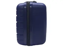 Б'юті-кейс Milano bag 0306/14 колір темно-синій розмір великий L - мініатюра 5