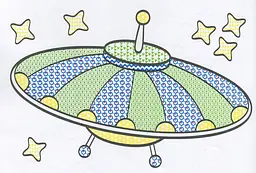 Водна розмальовка. Літаки космос - мініатюра 4