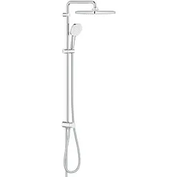 Душева система Grohe Flex Tempesta System з перемикачем настінного монтажу 250 Cube 26694001, Хром