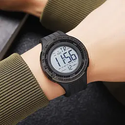 Наручний годинник чоловічий 2155BKWT Black-White Skmei acs0030228 - мініатюра 4