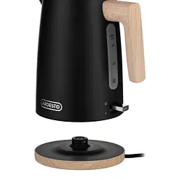 Електрочайник Ardesto Wood Modern Strix 1.7 л чорний (EKL-F420BWD) - мініатюра 5