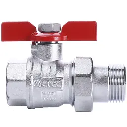 Кран кульовий прямий з американкою Arco 1″ Turia 0117608