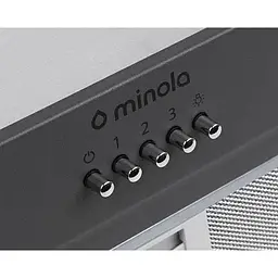 Витяжка вбудована Minola HBI 5202 GR 700 LED - мініатюра 7