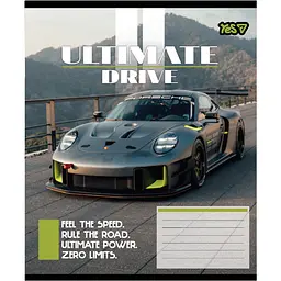 Набір зошитів Yes Ultimate drive 18 аркушів у лінію 25 шт. (768785) - мініатюра 5