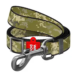 Повідець для собак WAUDOG Nylon "Мілітарі" S Ш 15 мм Д 152-183 см (370-4026)