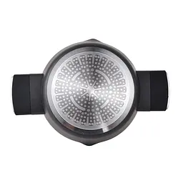 Каструля з кришкою Bergner Ion plus BG-35910-BK 20 см 2 л чорна - мініатюра 3