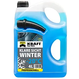Омивач скла Kraft  -20 °C зимовий 4 л