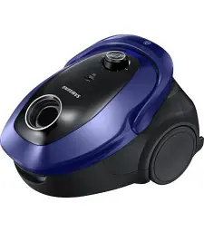 Пилосос Samsung VC07M25H0WB/UK, Blue, 750W, тип збирання суха, мішок, пилозбірник 2.5L, насадки підлога/килим, основна, щілинна - мініатюра 3