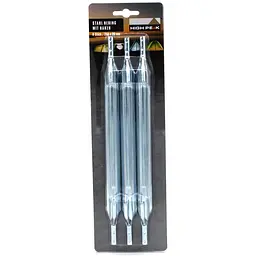 Кілки High Peak Steel V-Peg with Hook 24 см 6 шт. Silver (42209) - мініатюра 1
