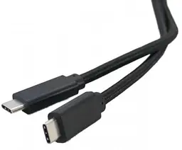 Кабель Type-C - Type-C, 1 м, Black Extradigital teh0020791 - мініатюра 3