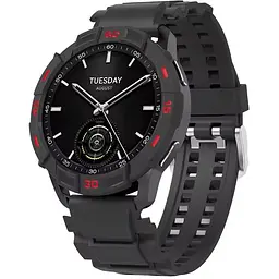 Безель Sikai для смартгодинника Xiaomi Watch S3 Black-red Sport