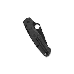 Ніж Spyderco Para Military 2 Lightweight, Black Blade, BD1N, FRN, Plainedge black - мініатюра 4