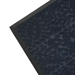 Килимок придверний Eco Fabric Листя з кромкою синій 40 х 60 см (4060-109) - мініатюра 5